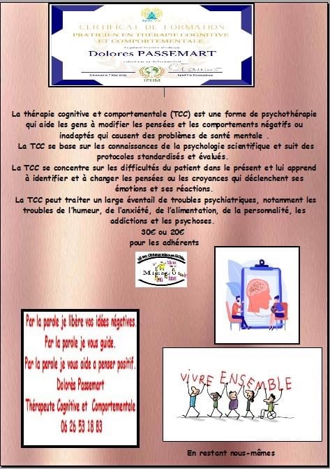 photo activite Dolorès Passemart TCC 