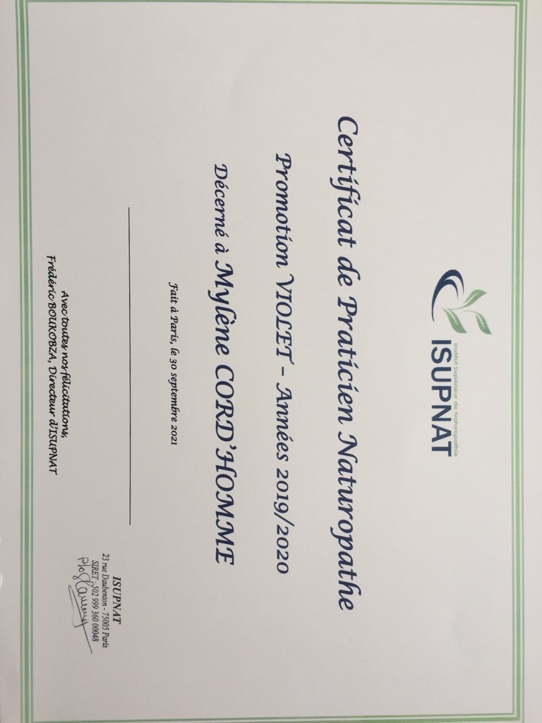 photo diplome Cord’homme