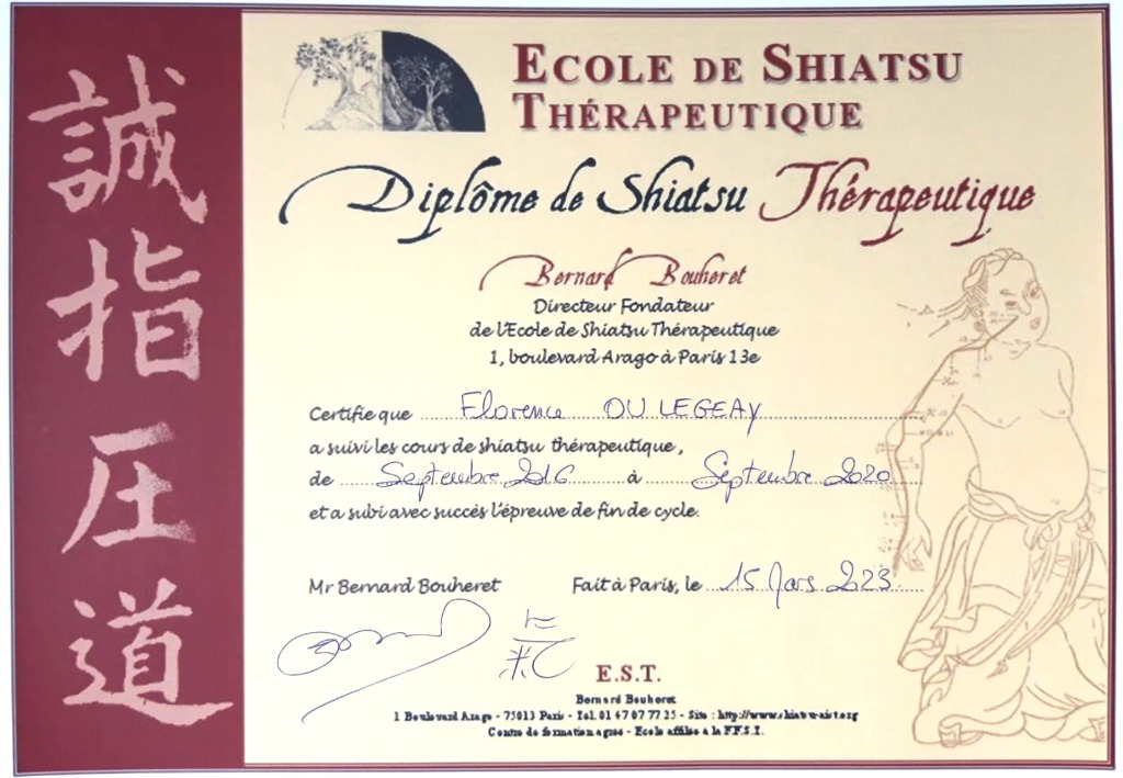 photo diplome Florence Legeay