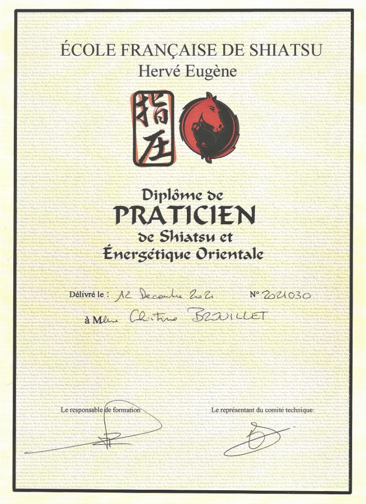 photo diplome Christine BROUILLET