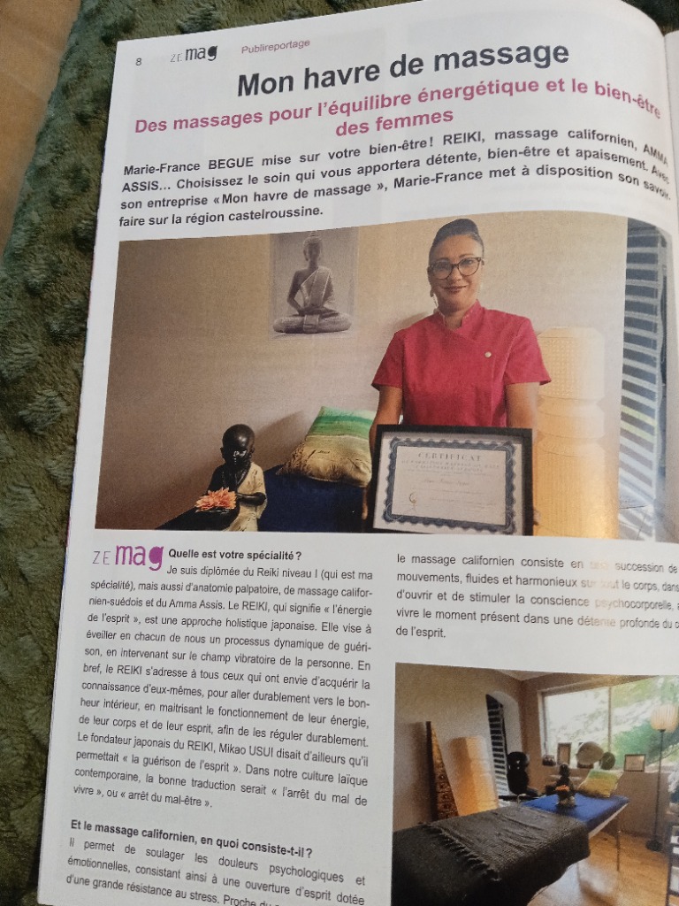 photo portrait Mon Havre de massage