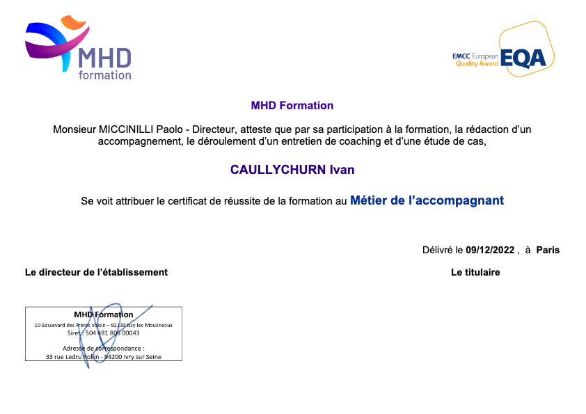 photo diplome Ivan Caullychurn