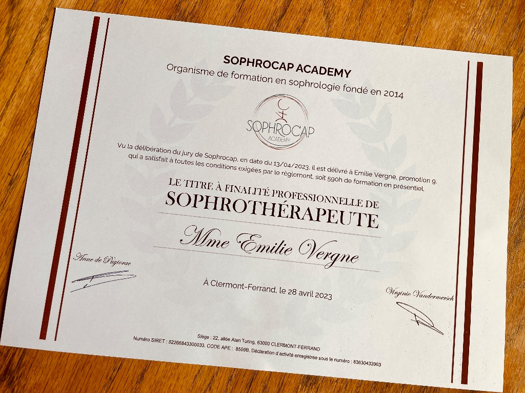 photo diplome Ta Terre Happy