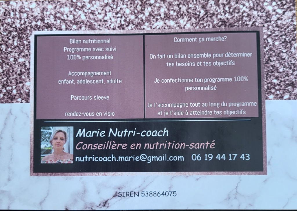 photo portrait Marie Nutri’coach