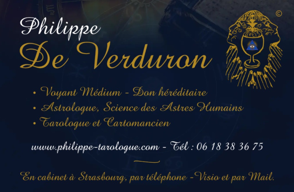 photo cabinet Philippe De Verduron Voyant Médium Astrologue