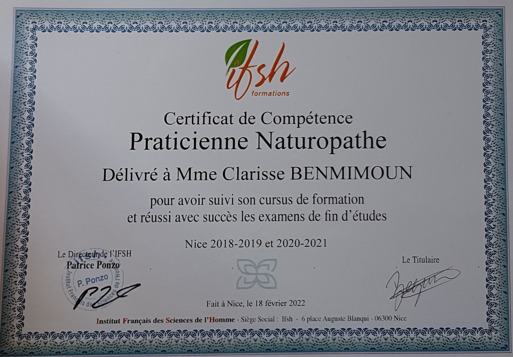 photo diplome Clarisse BEGUIN