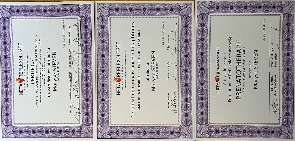 photo diplome Maryse Steven