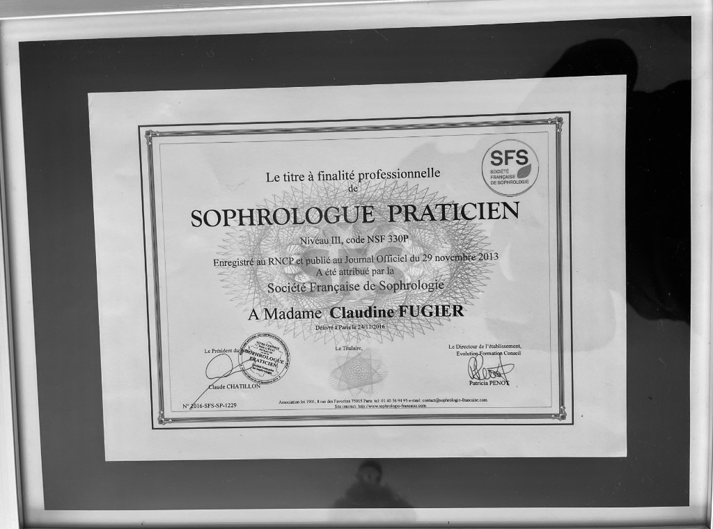 photo diplome FUGIER CLAUDINE 