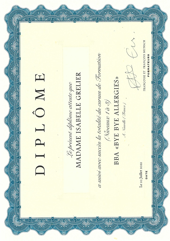 photo activite Isabelle grelier