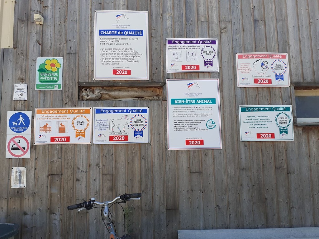 photo diplome Poney club de st pantaly d’excideuil