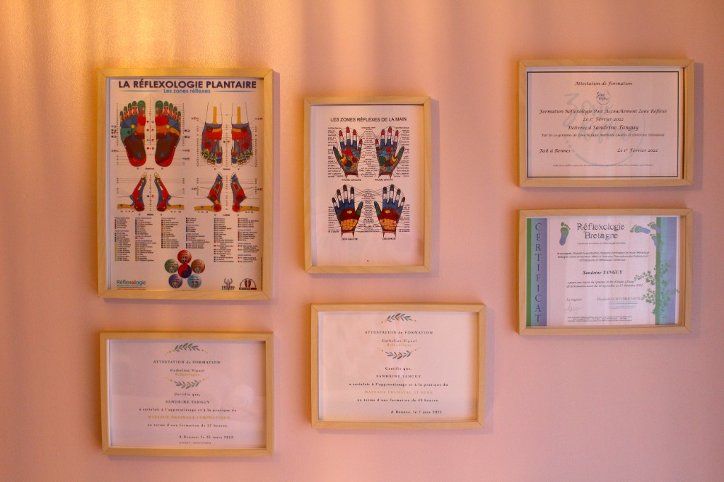 photo diplome Sandrine Tanguy