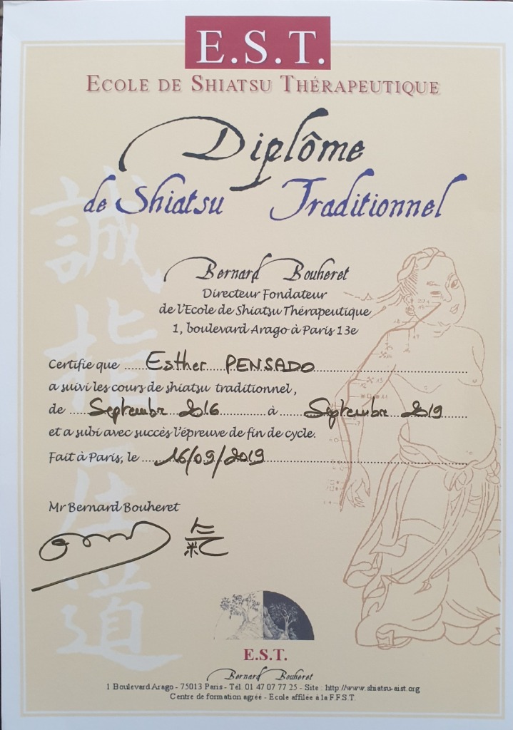 photo diplome Esther PENSADO