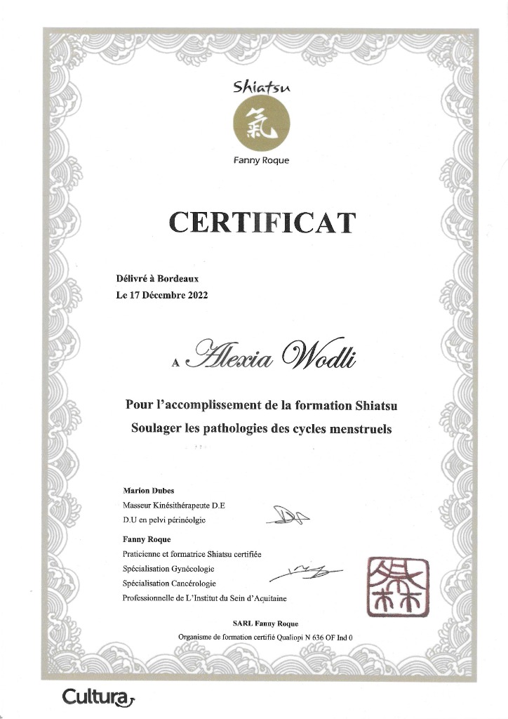 photo activite Alexia Wodli