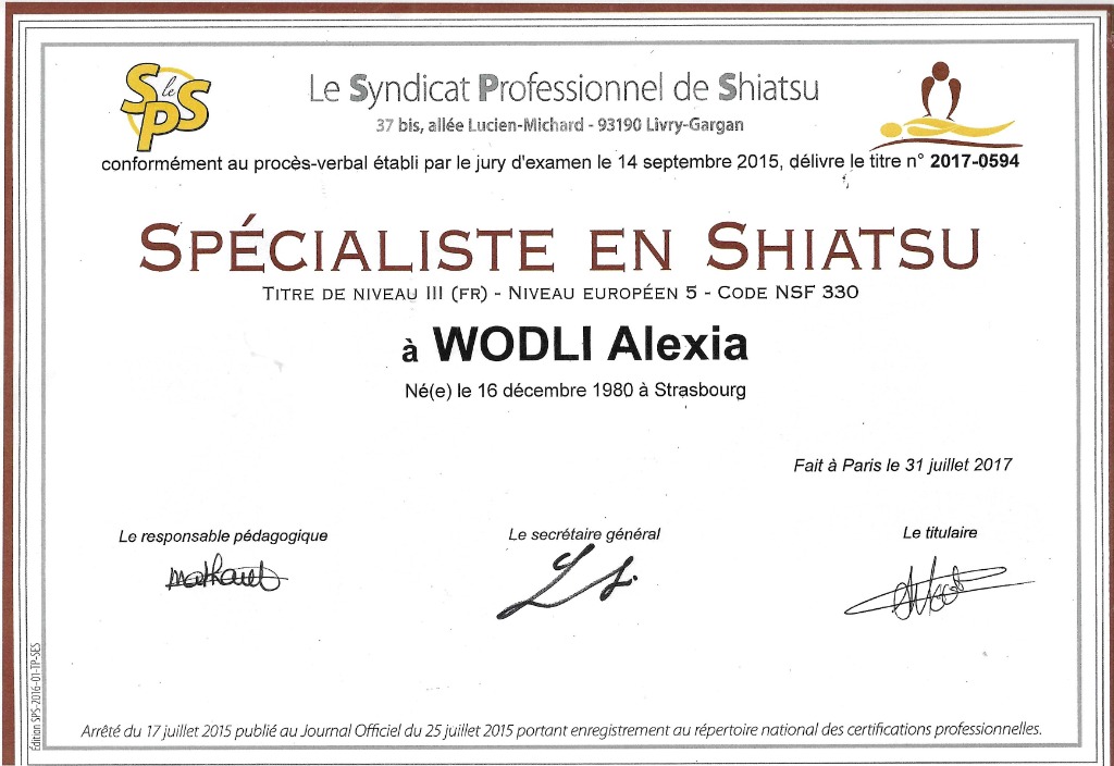 photo diplome Alexia Wodli