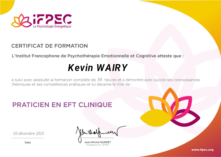 photo diplome Kevin Wairy