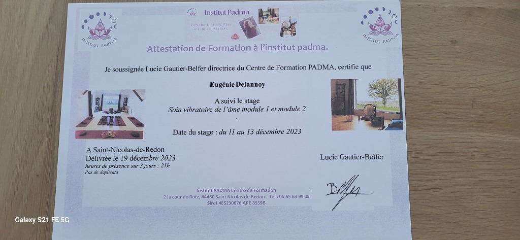 photo activite Chant et Art de Vivre