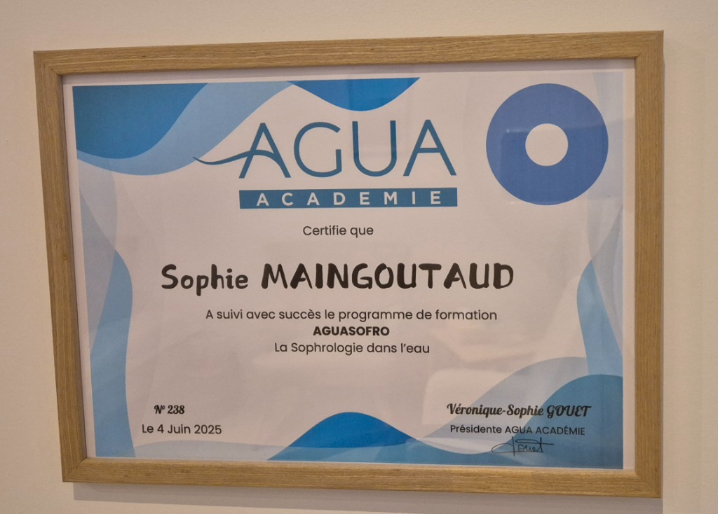 photo diplome Sophie maingoutaud