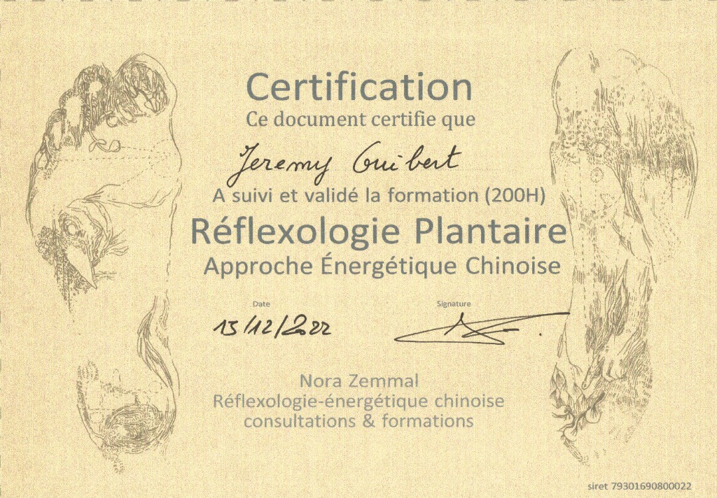 photo diplome Jeremy Guibert