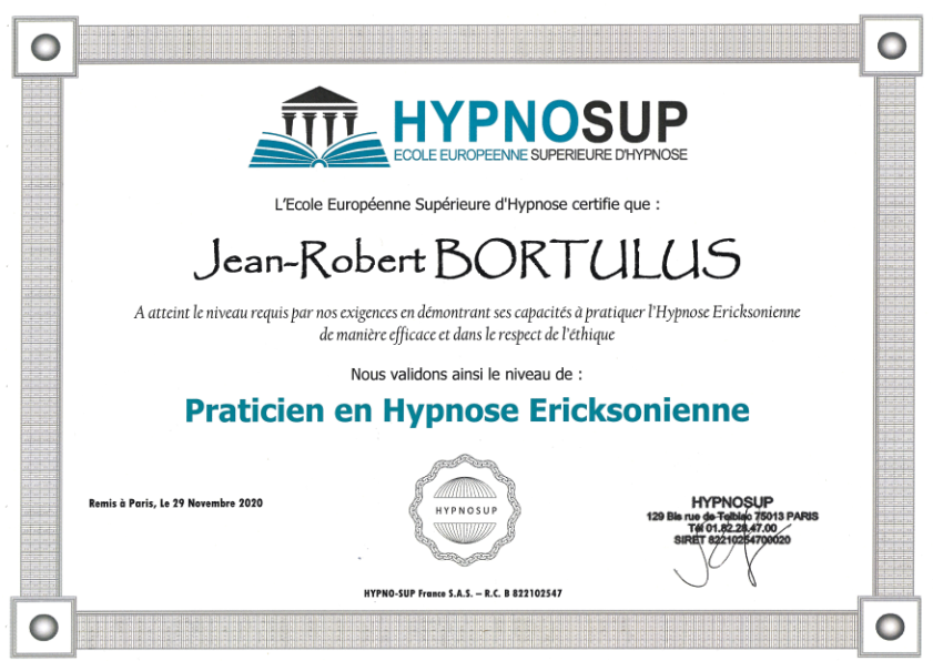 photo diplome Jean-robert BORTULUS