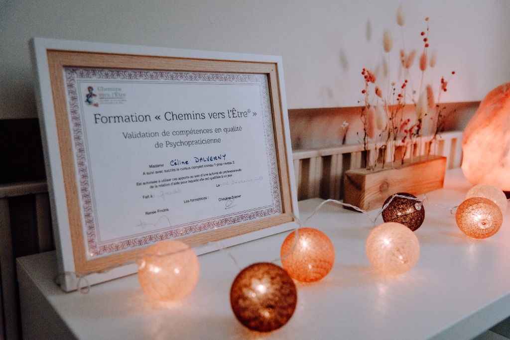 photo diplome Céline Dalverny