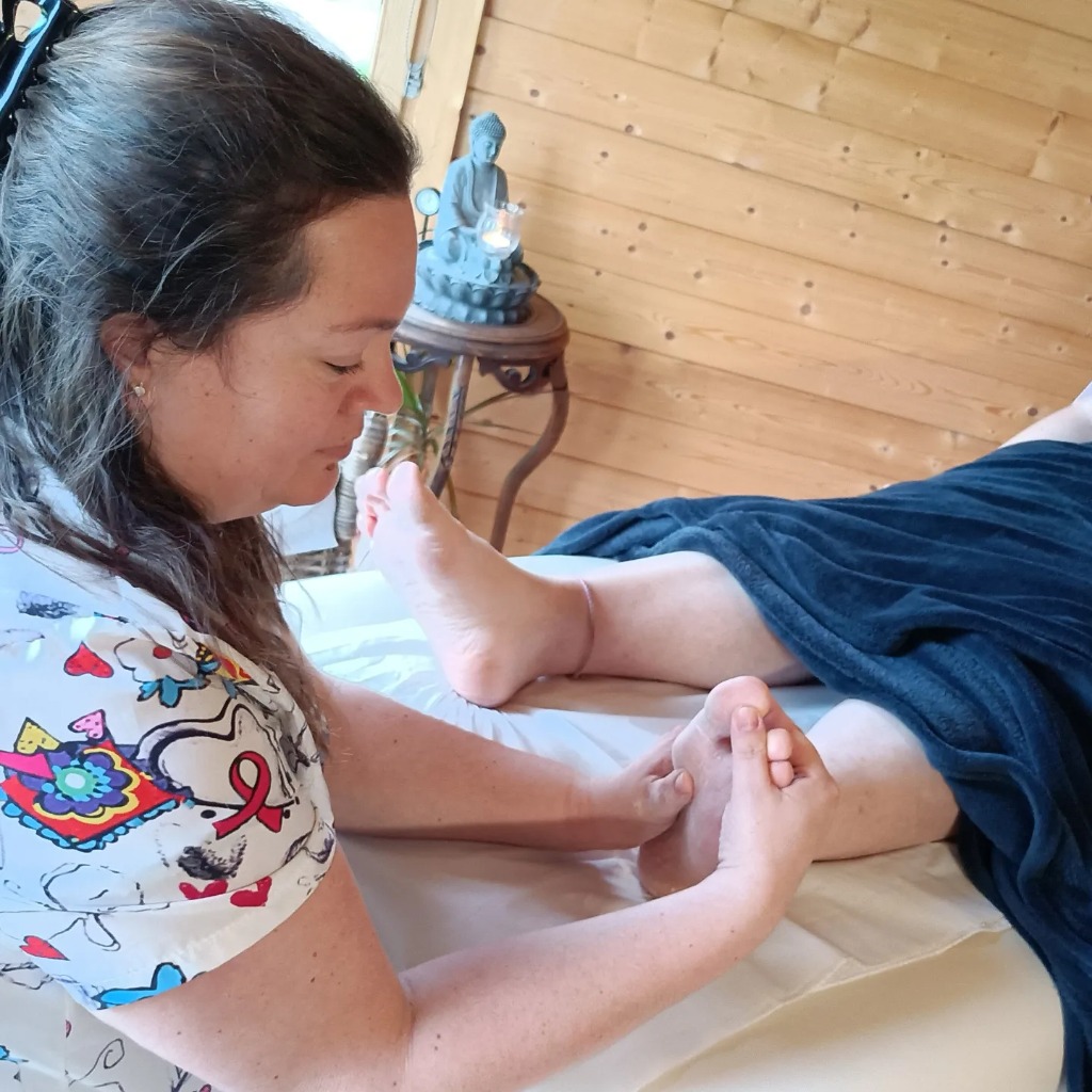 photo portrait Lotus Bleu cabinet de Réflexologie énergétique 