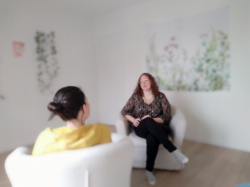 photo seance Céline Renou - Hypnose Ericksonienne Intuitive