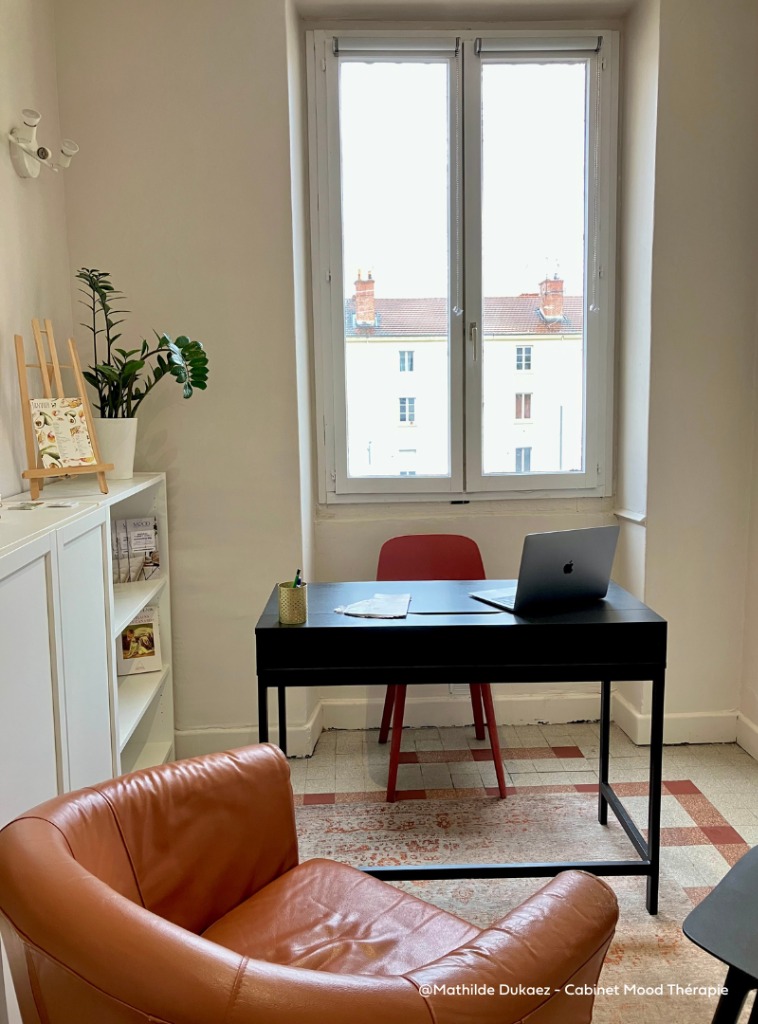 photo cabinet Mathilde Dukaez, cabinet Mood thérapie