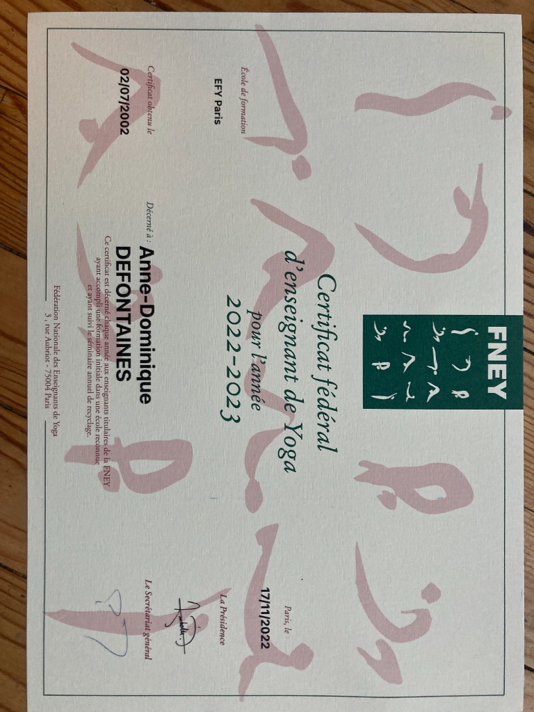 photo diplome Anne-Dominique Défontaines