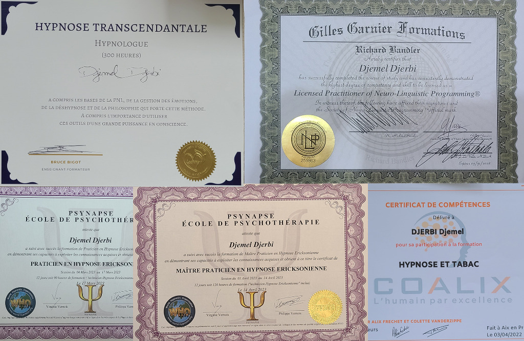 photo diplome Djemel DJERBI