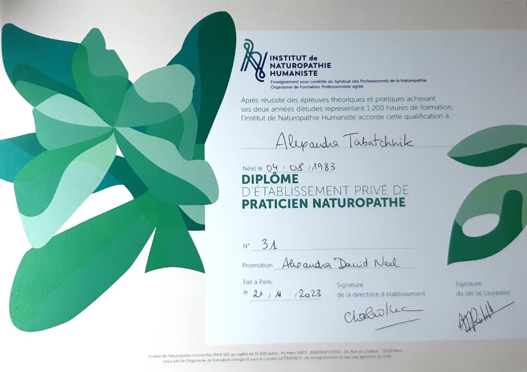 photo activite Alexandra TABATCHNIK - SensTsenS