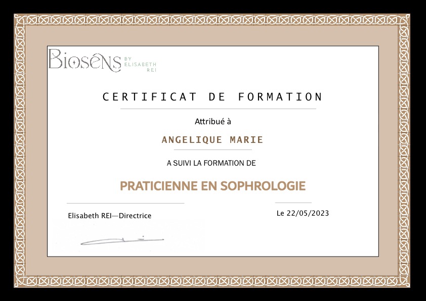 photo diplome Au centre de la vie 