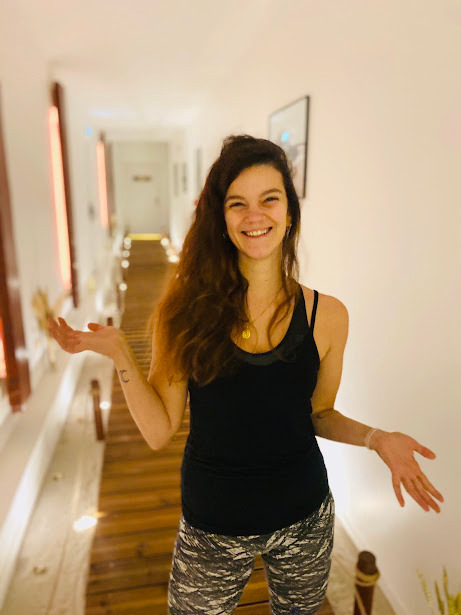 photo portrait Mathilde Yogalates