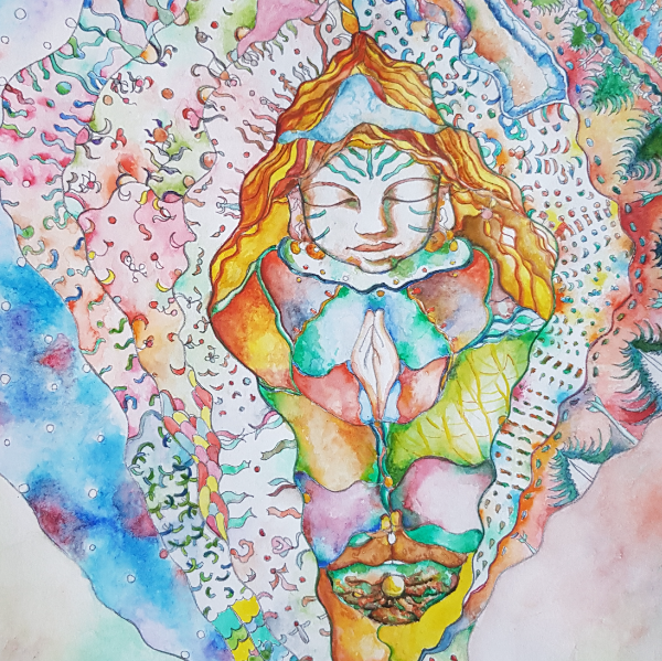 Soin/thérapie par le dessin énergétique