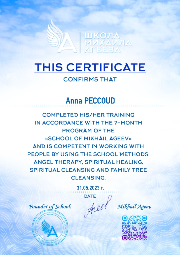 photo diplome Soin/thérapie par le dessin énergétique