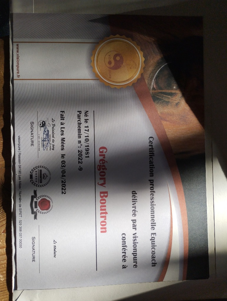 photo diplome Boutron Gregory 