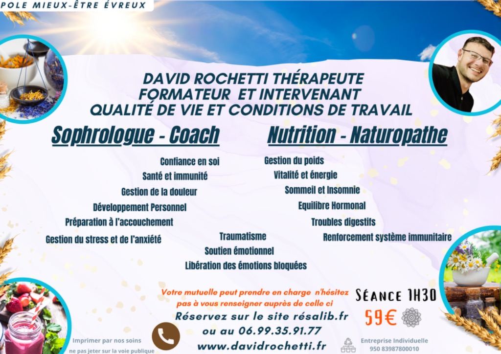photo activite David Rochetti Sophrologue Évreux