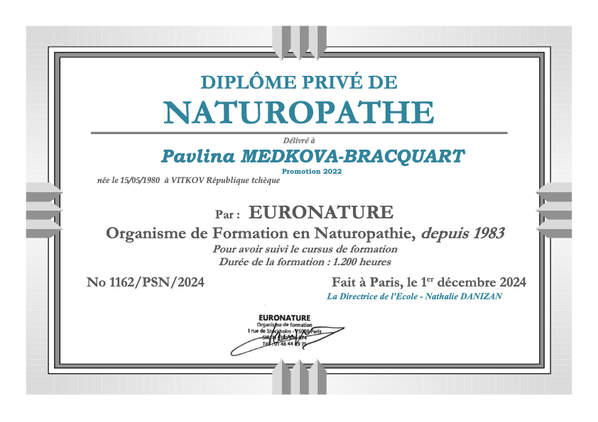 photo diplome Pavlina Medkova