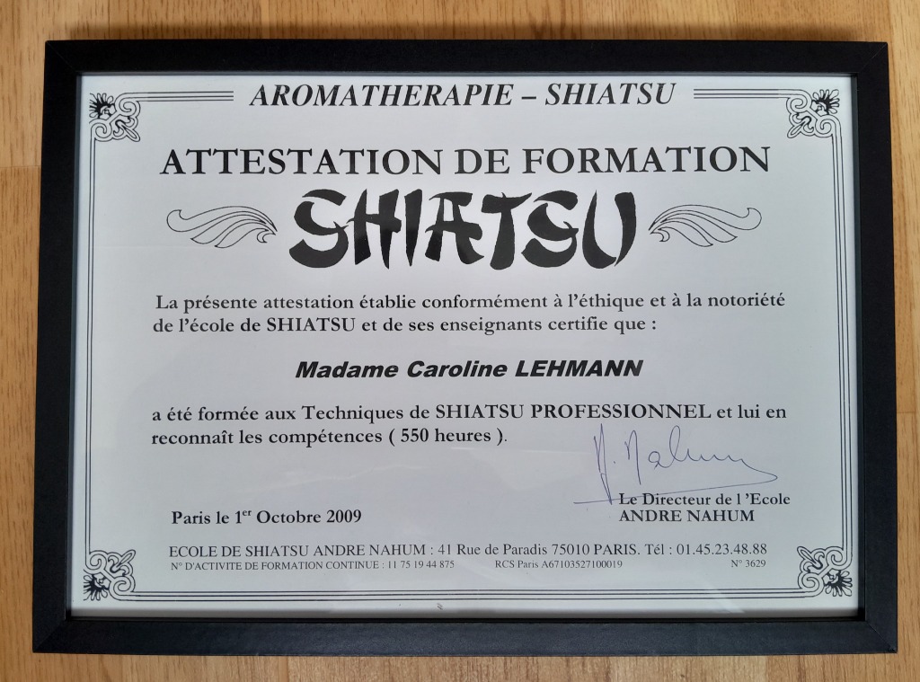 photo diplome Caroline Lehmann