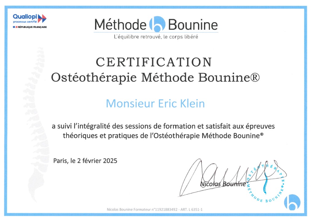 photo diplome KLEIN ERIC