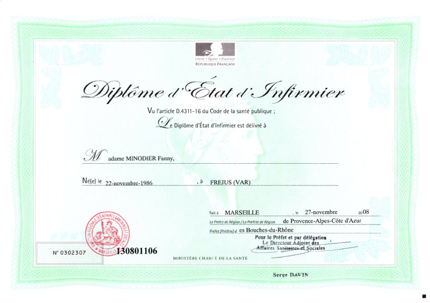 photo diplome Fanny Minodier - Joli Cocon