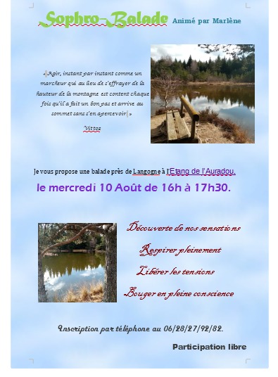 photo activite Marlène Bonidan