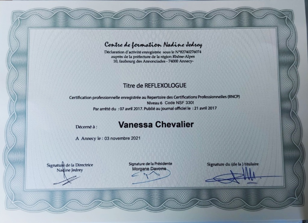 photo diplome CHEVALIER