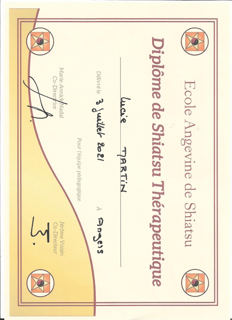 photo diplome Lucie MARTIN