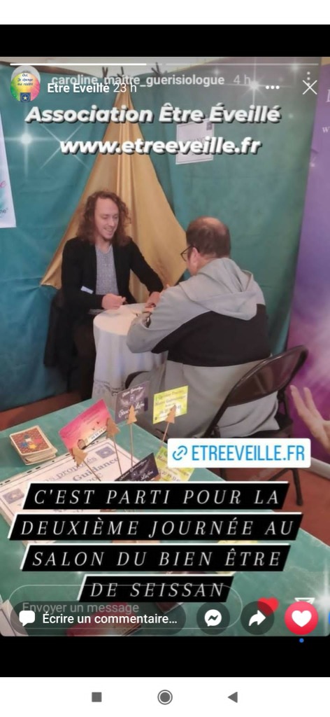 photo activite Stanislas lafon Maître Guérisiologue 