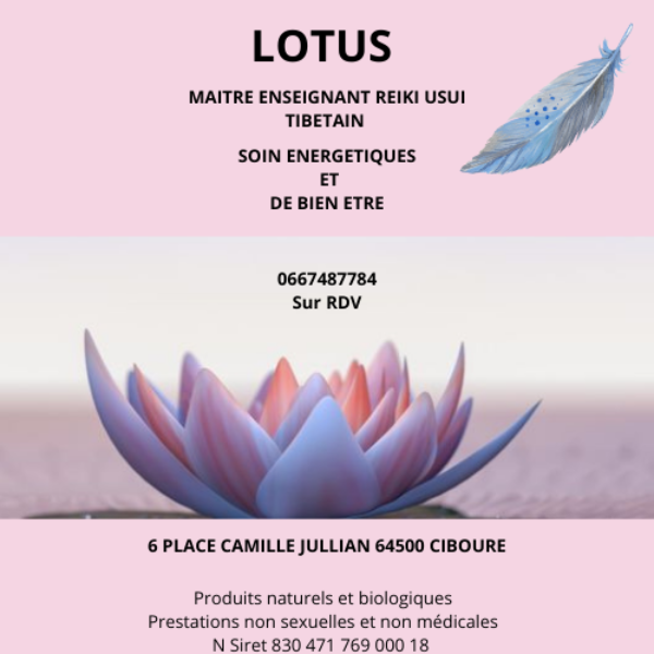 Lotus  Soins holistiques et bien être