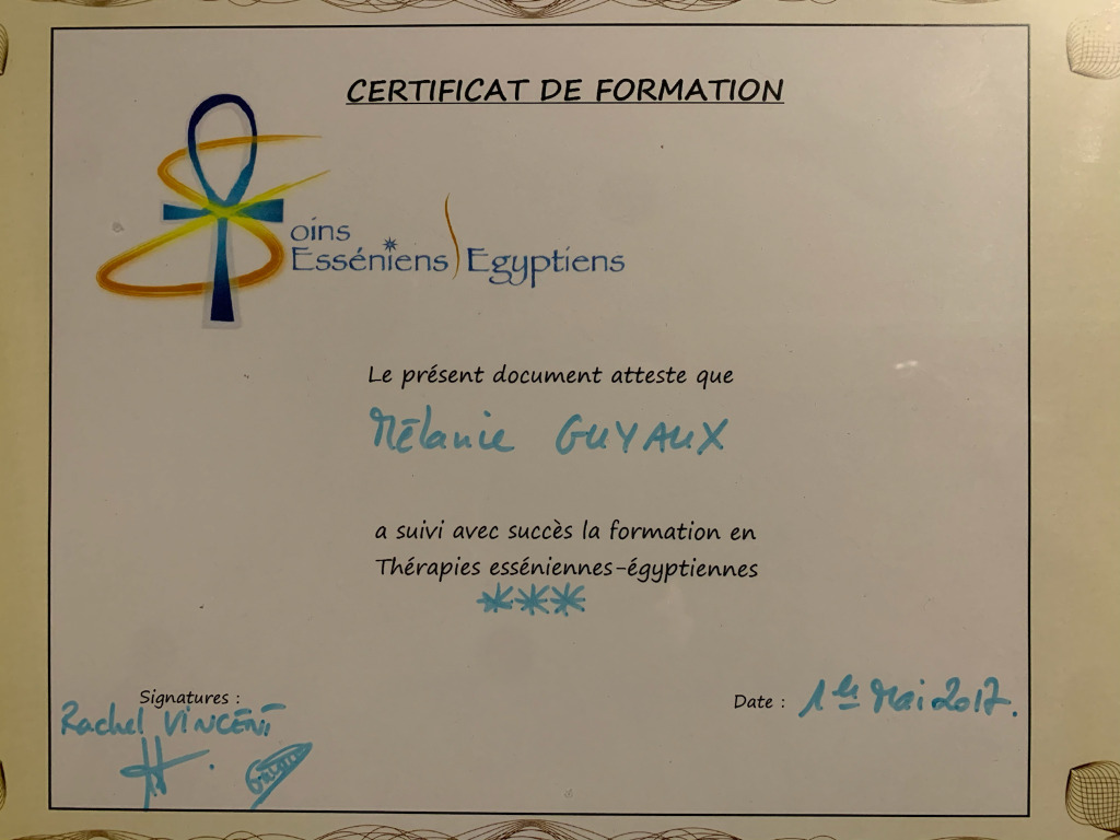 photo diplome Ludivine Harmonie