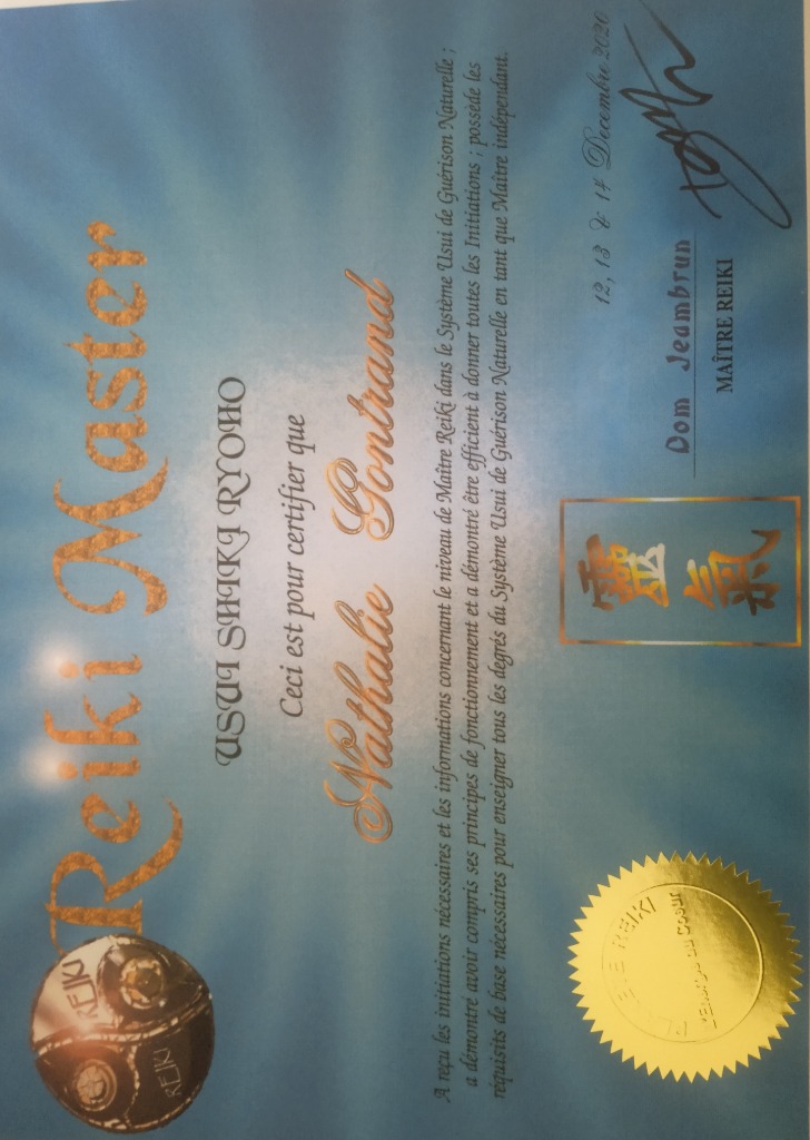 photo diplome Nathalie Gontrand