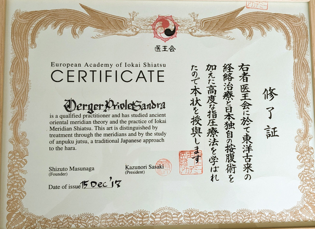 photo diplome Sandra Priolet