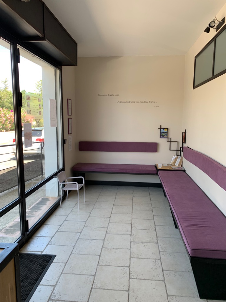 photo cabinet Gaëlle Réflexologie