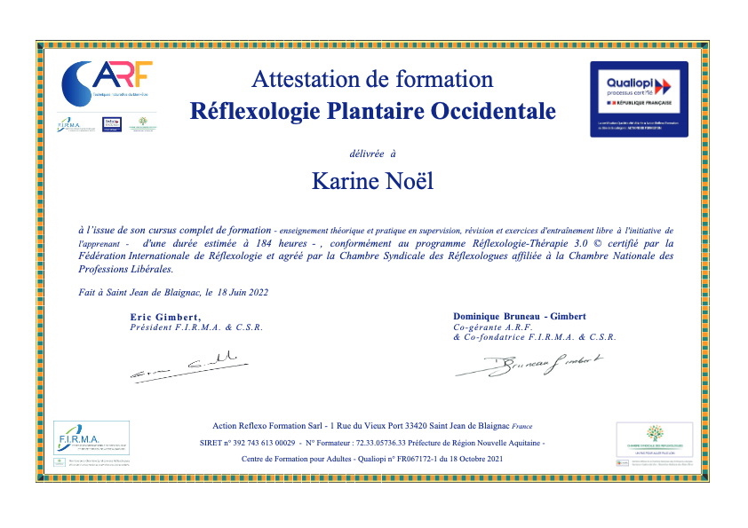 photo diplome Karine NOËL